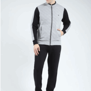 Men Mock Collared Tracksuit